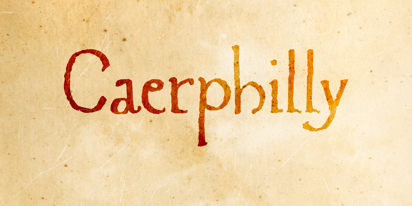 Caerphilly DEMO font